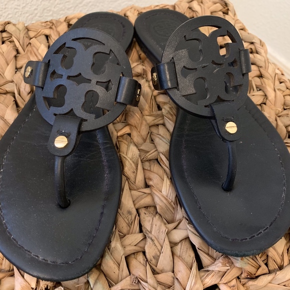 Tory Burch Shoes - Black Tory Burch Miller Sandal